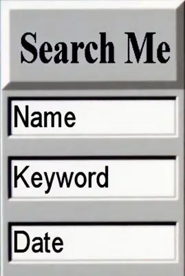 Typical newspaper archive search interface